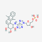[3-hydroxy-5-[6-[[(1s,2s,3r,4s)-2,3,4-trihydroxy-7,12-dimethyl-1,2,3,4-tetrahydrobenzo[a]anthracen-1-yl]amino]purin-9-yl]oxolan-2-yl]methyl Dihydrogen Phosphate