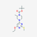 4-(6-Ethoxy-2-Methylsulfanyl-pyriMidin-4-yl)-2-Methyl-piperazine-1-carboxylic acid tert-butyl ester