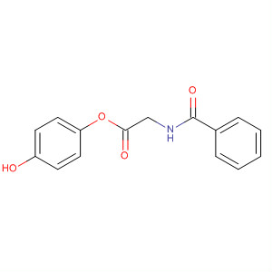 Glycine, N-benzoyl-, 4-hydroxyphenyl ester