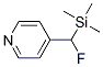PYRIDINE,4-[FLUORO(TRIMETHYLSILYL)METHYL]-