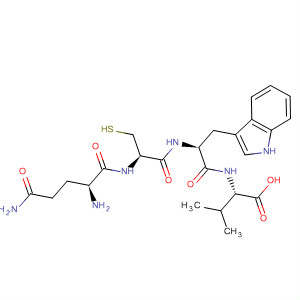 L-Valine, N-[N-(N-L-glutaminyl-L-cysteinyl)-L-tryptophyl]-