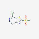 4-chloro-2-methylsulfonyl-[1,3]thiazolo[5,4-c]pyridine