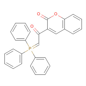 2H-1-Benzopyran-2-one, 3-[(triphenylphosphoranylidene)acetyl]-