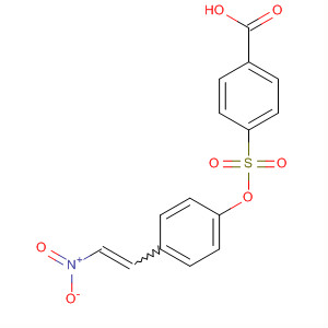 Benzoic acid, 4-[[4-(2-nitroethenyl)phenoxy]sulfonyl]-