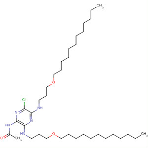 Acetamide, N-[6-chloro-3,5-bis[[3-(dodecyloxy)propyl]amino]pyrazinyl]-