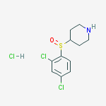 4-(2,4-Dichloro-benzenesulfinyl)-piperidine hydrochloride