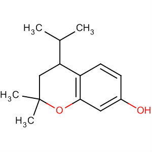 2H-1-Benzopyran-7-ol, 3,4-dihydro-2,2-dimethyl-4-(1-methylethyl)-