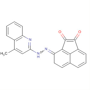 1,2-Acenaphthylenedione, mono[(4-methyl-2-quinolinyl)hydrazone]