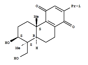 1,4-Phenanthrenedione,4b,5,6,7,8,8a,9,10-octahydro-7-hydroxy-8-(hydroxymethyl)-4b,8-dimethyl-2-(1-methylethyl)-,[4bS-(4ba,7a,8a,8ab)]-