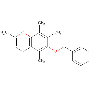 4H-1-Benzopyran, 2,5,7,8-tetramethyl-6-(phenylmethoxy)-