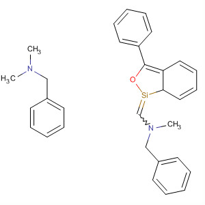 Benzenemethanamine,2,2'-(3-phenyl-2,1-benzoxasilol-1(3H)-ylidene)bis[N,N-dimethyl-