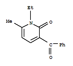 1-ethyl-6-methyl-3-(phenylcarbonyl)pyridin-2(1H)-one