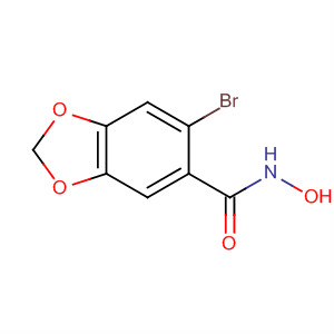 1,3-Benzodioxole-5-carboxamide, 6-bromo-N-hydroxy-