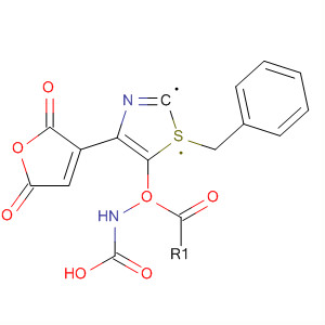 Carbamic acid, [4-(2,5-dihydro-2,5-dioxo-3-furanyl)-2-thiazolyl]-,phenylmethyl ester