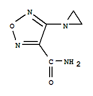1,2,5-Oxadiazole-3-carboxamide,4-(1-aziridinyl)-
