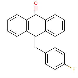 9(10H)-Anthracenone, 10-[(4-fluorophenyl)methylene]-