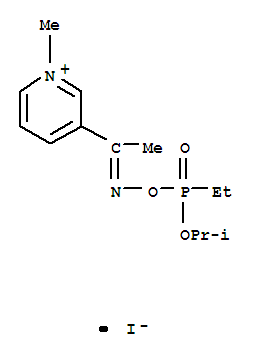 3-O-(ISOPROPYLETHYLPHOSPHONO)ACETYL-1-METHYLPYRIDINIUM IODIDE OXIME