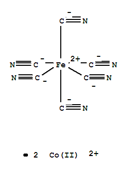 Ferrate(4-),hexakis(cyano-kC)-,cobalt(2+) (1:2), (OC-6-11)-