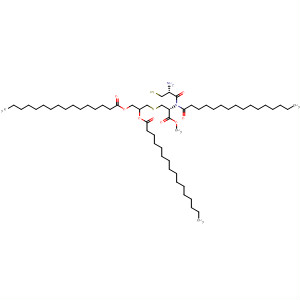 L-Cysteine,S-[2,3-bis[(1-oxohexadecyl)oxy]propyl]-N-(1-oxohexadecyl)-L-cysteinyl-,methyl ester