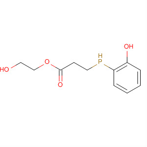 Propanoic acid, 3-(hydroxyphenylphosphinyl)-, 2-hydroxyethyl ester