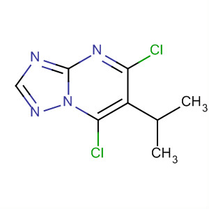 [1,2,4]Triazolo[1,5-a]pyrimidine, 5,7-dichloro-6-(1-methylethyl)-