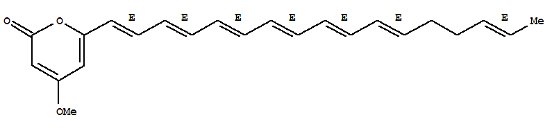 2H-Pyran-2-one,6-(1,3,5,7,9,11,15-heptadecaheptaenyl)-4-methoxy-, (all-E)-