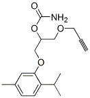 1-(2-Propynyloxy)-3-(2-isopropyl-5-methylphenoxy)-2-propanol carbamate