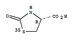 4-Thiazolidine-1-35S-carboxylicacid, 2-oxo-, (R)- (9CI)
