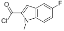 1H-INDOLE-2-CARBONYL CHLORIDE,5-FLUORO-1-METHYL-