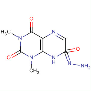 2,4,7(1H,3H,8H)-Pteridinetrione, 1,3-dimethyl-, 7-hydrazone