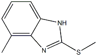 1H-Benzimidazole,7-methyl-2-(methylthio)-