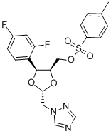 (2R,4R) CIS-(2,4-DIFLUOROPHENYL)-2-(1,2,4-TRIAZOLE-1-YL-METHYL)-1,3-DIOXOLANE-4YL-METHYL-P-TOLYSULFONATE