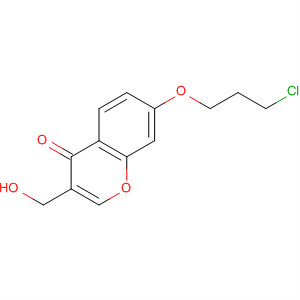 4H-1-Benzopyran-4-one, 7-(3-chloropropoxy)-3-(hydroxymethyl)-