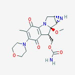 [(1aR,8R,8aS,8bR)-8a-methoxy-5-methyl-6-(morpholin-4-yl)-4,7-dioxo-1,1a,2,4,7,8,8a,8b-octahydroazireno[2',3':3,4]pyrrolo[1,2-a]indol-8-yl]methyl carbamate