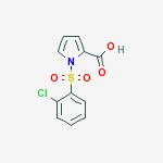 1-[2-(Chlorophenyl)sulfonyl]-1H-pyrrole-2-carboxylic acid