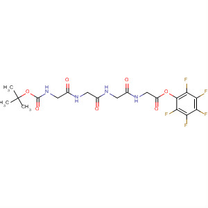 Glycine, N-[(1,1-dimethylethoxy)carbonyl]glycylglycylglycyl-,pentafluorophenyl ester