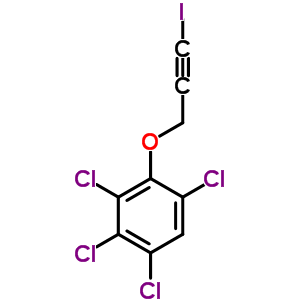 1,2,3,5-tetrachloro-4-[(3-iodoprop-2-yn-1-yl)oxy]benzene
