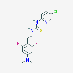 1-(5-chloropyridin-2-yl)-3-{2-[4-(dimethylamino)-2,6-difluorophenyl]ethyl}thiourea