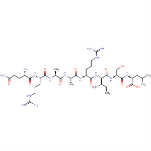 L-Leucine,L-glutaminyl-L-arginyl-L-alanyl-L-alanyl-L-arginyl-L-isoleucyl-L-seryl-