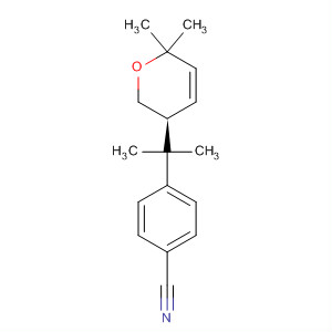 Benzonitrile,4-[1-(3,6-dihydro-6,6-dimethyl-2H-pyran-3-yl)-1-methylethyl]-, (S)-
