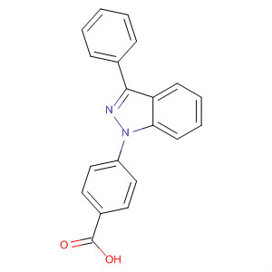 Benzoic acid, 4-(3-phenyl-1H-indazol-1-yl)-
