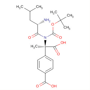D-Alanine,N-[(1,1-dimethylethoxy)carbonyl]-L-leucyl-2-(4-carboxyphenyl)-