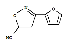 5-Isoxazolecarbonitrile,3-(2-furanyl)-