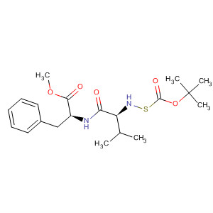 D-Phenylalanine, N-[(1,1-dimethylethoxy)carbonyl]thio-L-valyl-, methylester