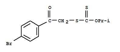 S-[2-(4-bromophenyl)-2-oxoethyl] O-propan-2-yl carbonodithioate