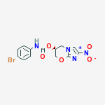 (6S)-2-nitro-6,7-dihydro-5H-imidazo[2,1-b][1,3]oxazin-6-yl (4-bromophenyl)carbamate