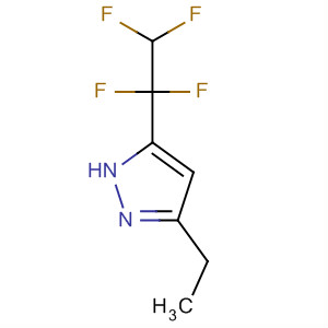 1H-Pyrazole, 3-ethyl-5-(1,1,2,2-tetrafluoroethyl)-