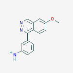 Benzenamine, 3-(6-methoxy-1-phthalazinyl)-