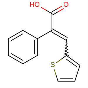 Benzeneacetic acid, a-(2-thienylmethylene)-
