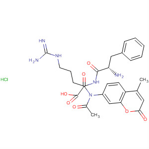 L-Argininamide,N-acetyl-L-phenylalanyl-N-(4-methyl-2-oxo-2H-1-benzopyran-7-yl)-,monohydrochloride